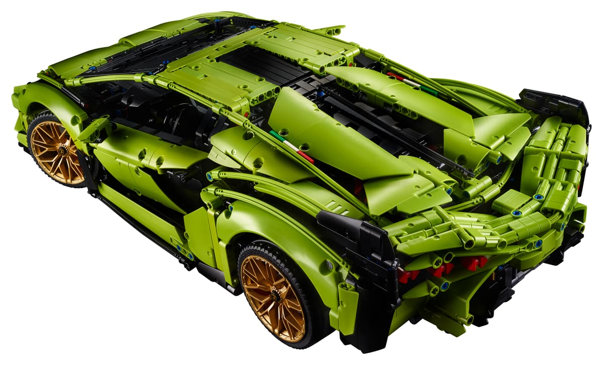 US Warehouse | V12 Supercar Building Set – 42115