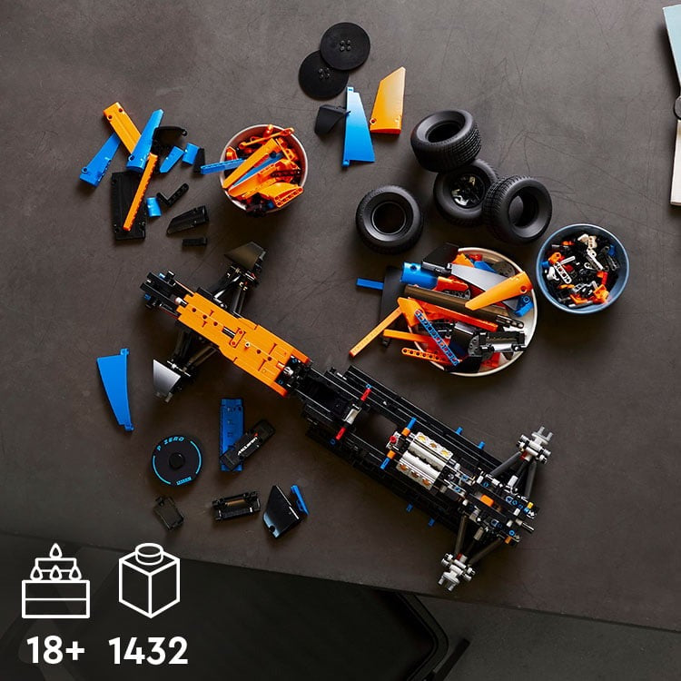 US Warehouse | McLaren F1 Race Car Building Set – 42141