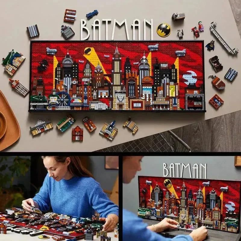 [🇺🇸 US Warehouse]-wk-blok  Dark Knight Gotham Skyline - 76271