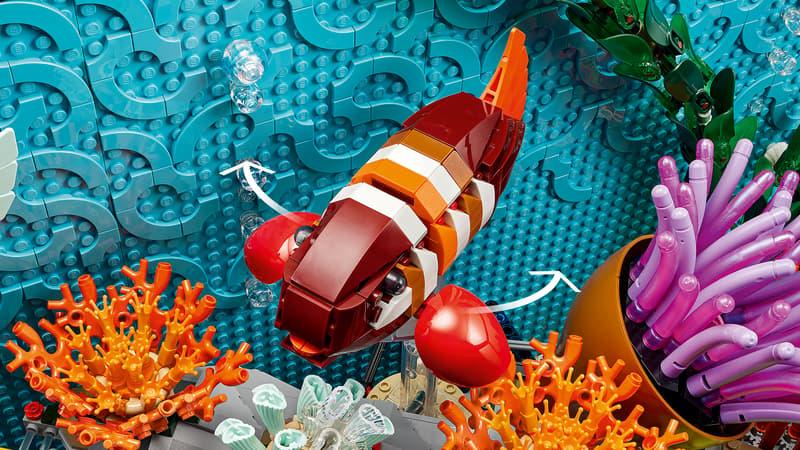 [🇺🇸 US Warehouse]-wk-blok  Tropical Aquarium Display - 10366