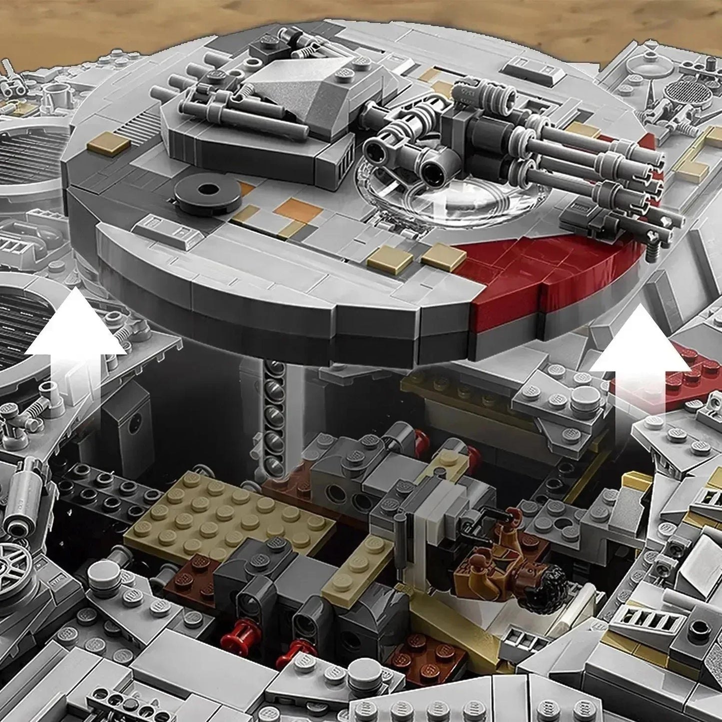 [🇺🇸 US Warehouse]-wk-blok  Smuggler's Falcon Ship UCS - 75192