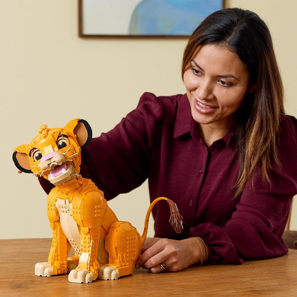 US Warehouse | Young Lion Display Building Set – 43247