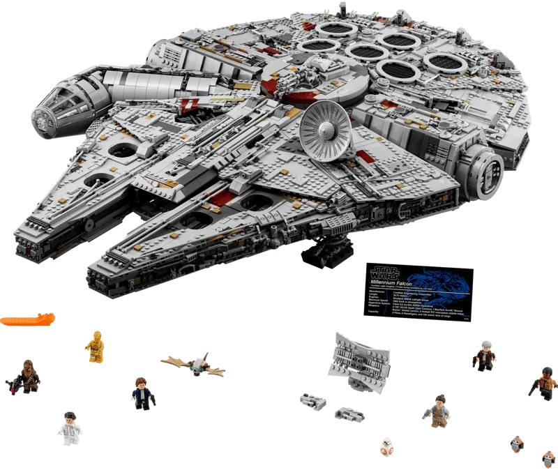 [🇺🇸 US Warehouse]-wk-blok  Smuggler's Falcon Ship UCS - 75192