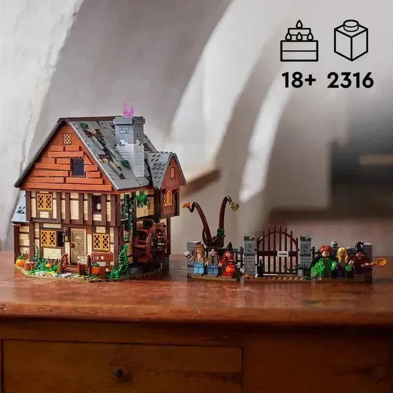 🇪🇺 EU Warehouse-wk-blok-Hocus Pocus Sanderson Sisters Cottage-21341