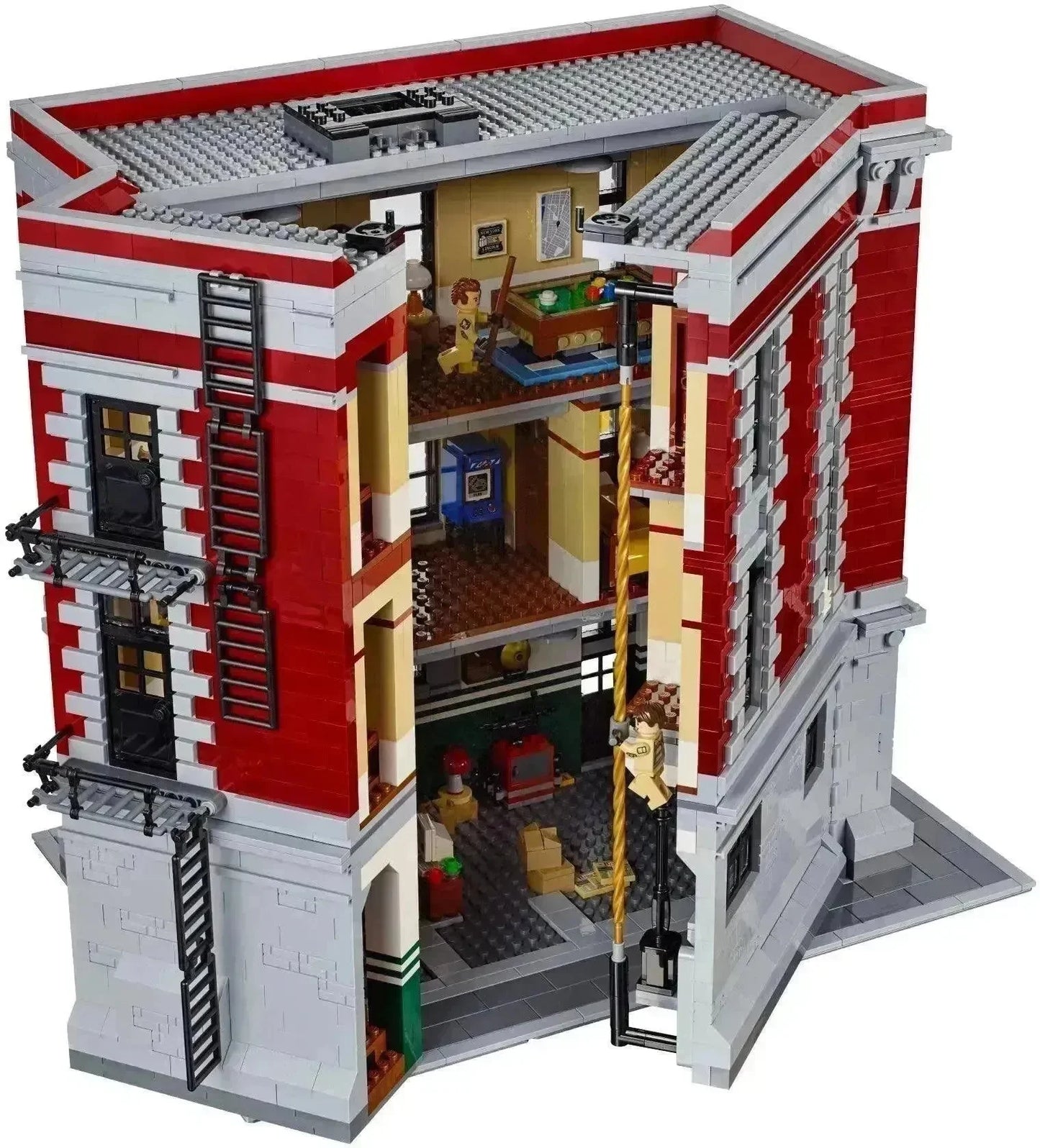 [🇺🇸 US Warehouse]-wk-blok Vintage Firehouse Headquarters - 75827