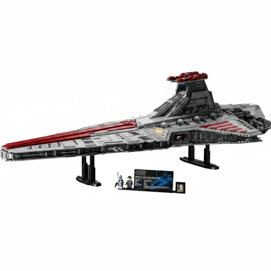 [🇺🇸 US Warehouse]-retailerblocks  Galactic Republic Attack Cruiser Building Set - 75367