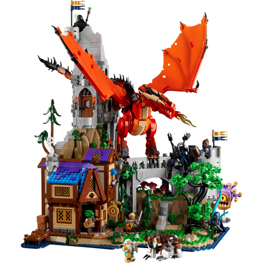 US Warehouse-wretailerblocks-Dungeons and Dragons Red Dragons Tale-21348