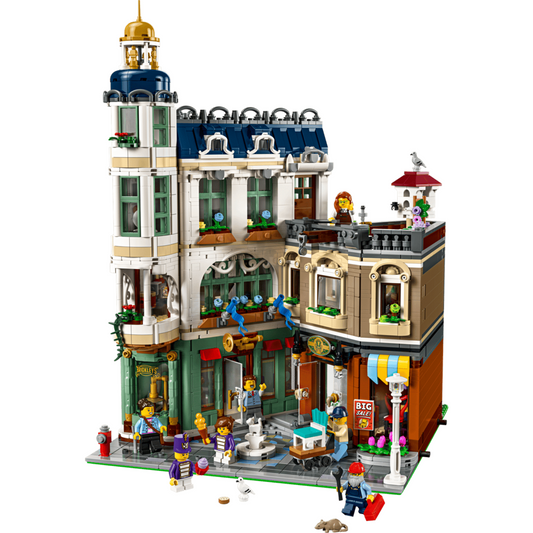 US Warehouse | Shopping Street Modular Building Model (11371) – 3,456 Pcs | Architecture