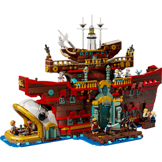 US Warehouse | One Piece Baratie Floating Restaurant Building Set (75640) – 3,402 Pcs