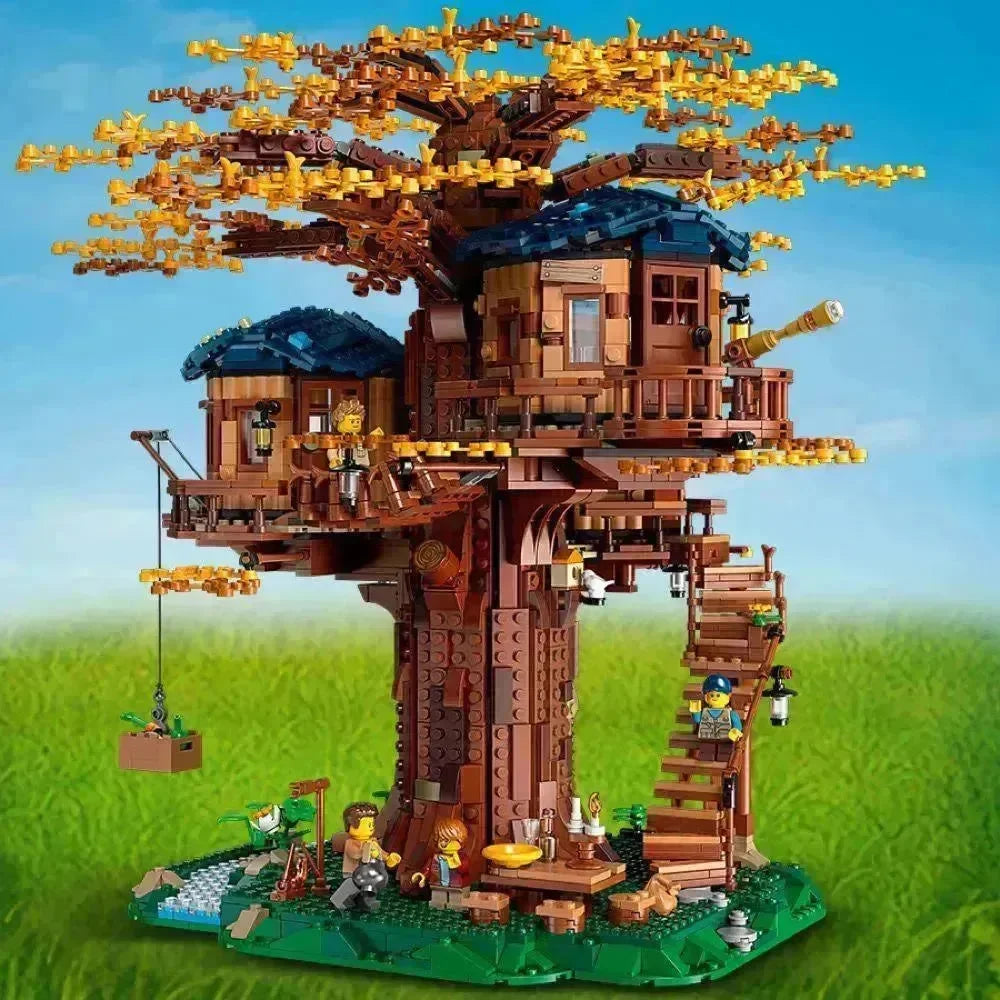 [🇺🇸 US Warehouse]-wk-blok Treehouse Building Set - 21318