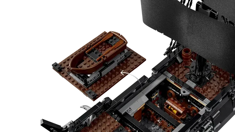 [🇺🇸 US Warehouse]-wk-blok  Legendary Pirate Galleon - 10365