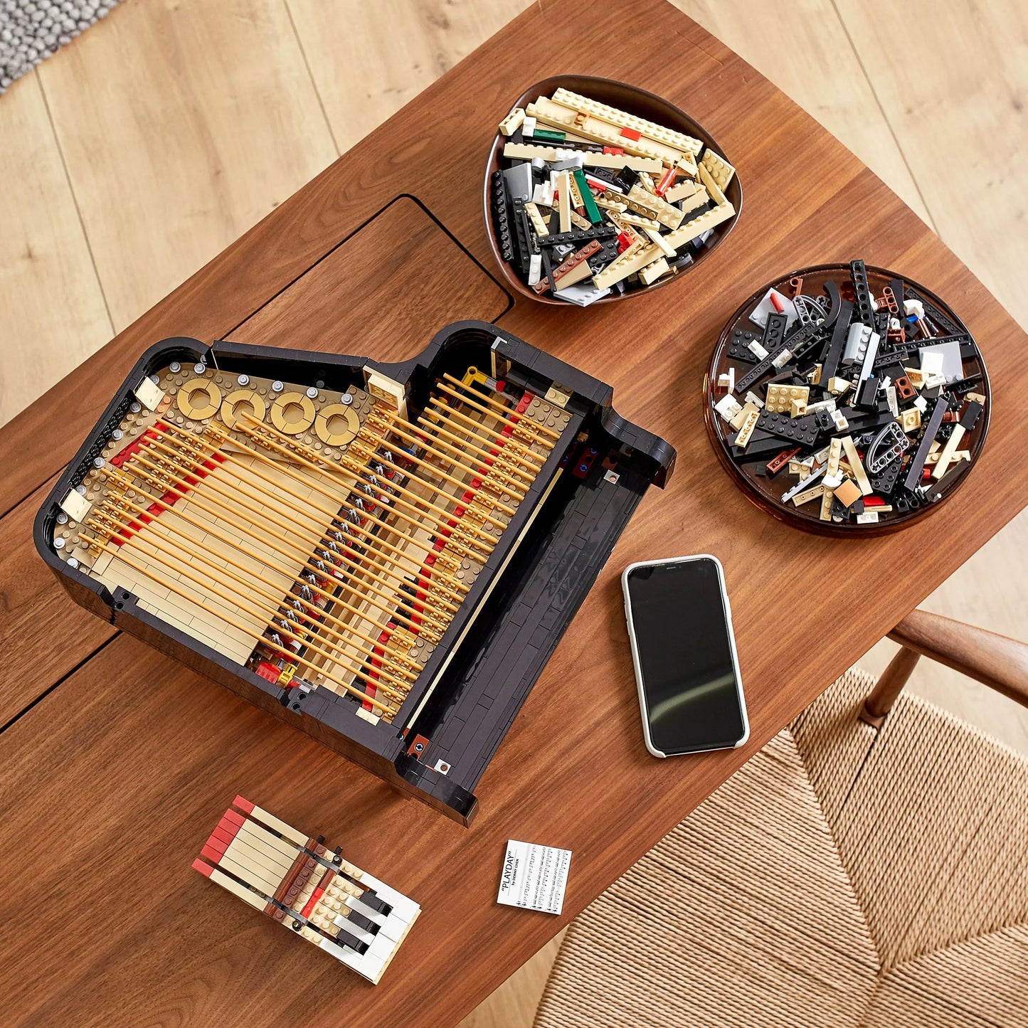[🇺🇸 US Warehouse]-wk-blok  Grand Piano Building Set - 21323