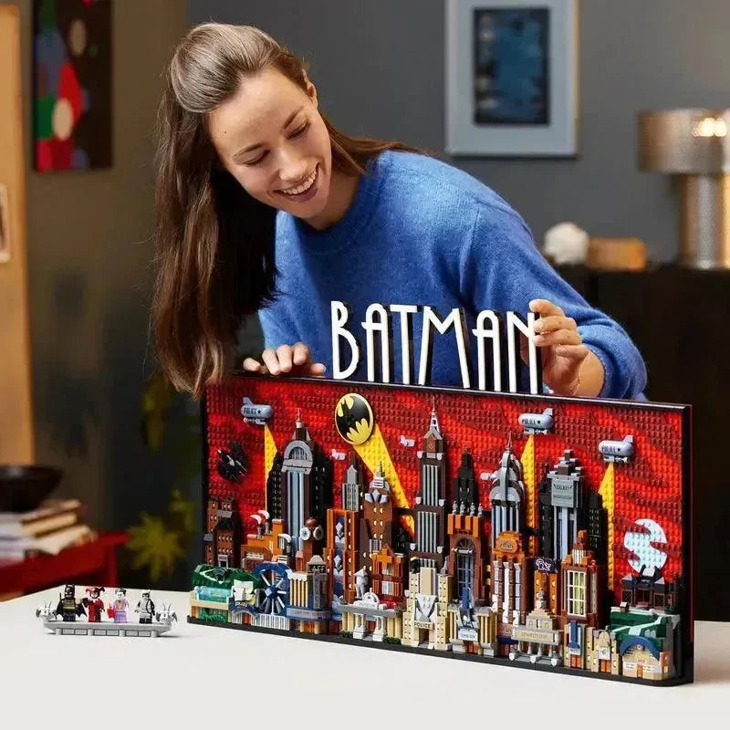 [🇺🇸 US Warehouse]-wk-blok  Dark Knight Gotham Skyline - 76271