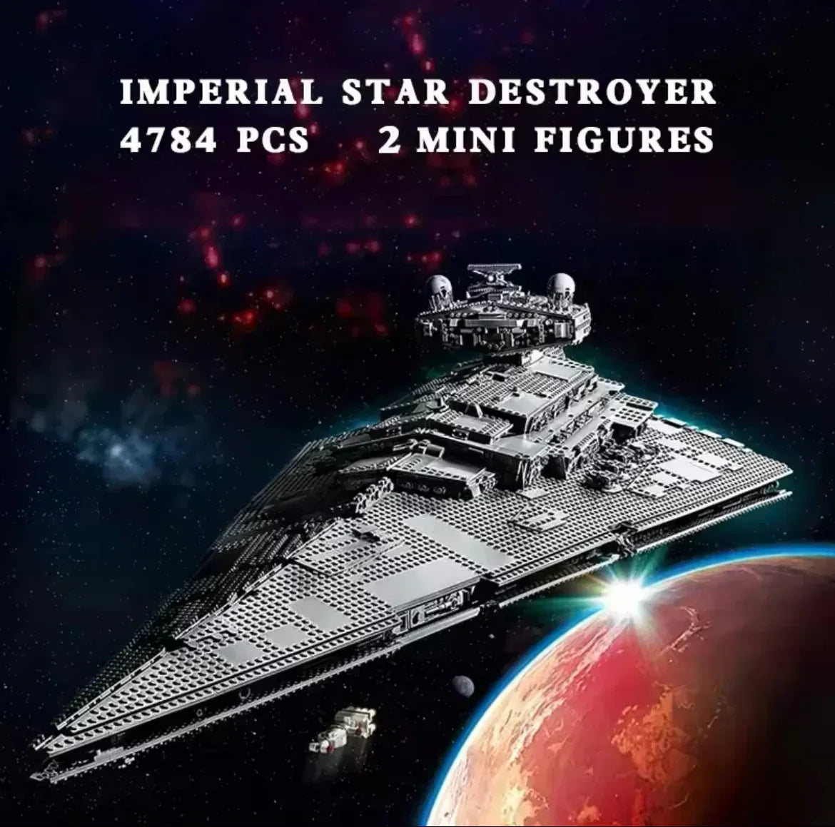 [🇺🇸 US Warehouse]-wk-blok  Imperial Destroyer UCS - 75252