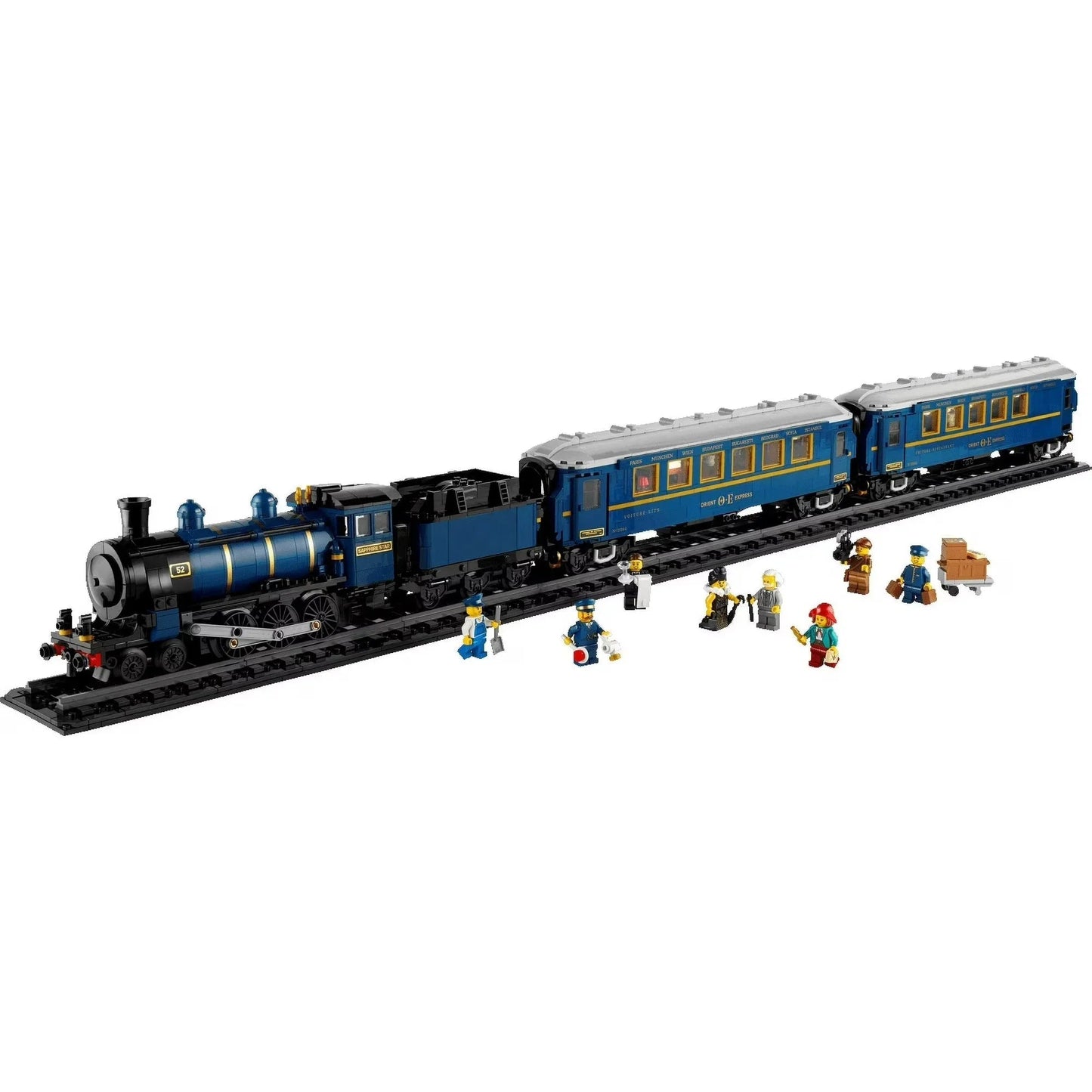 [🇺🇸 US Warehouse]-wk-blok  Classic European Express Train - 21344