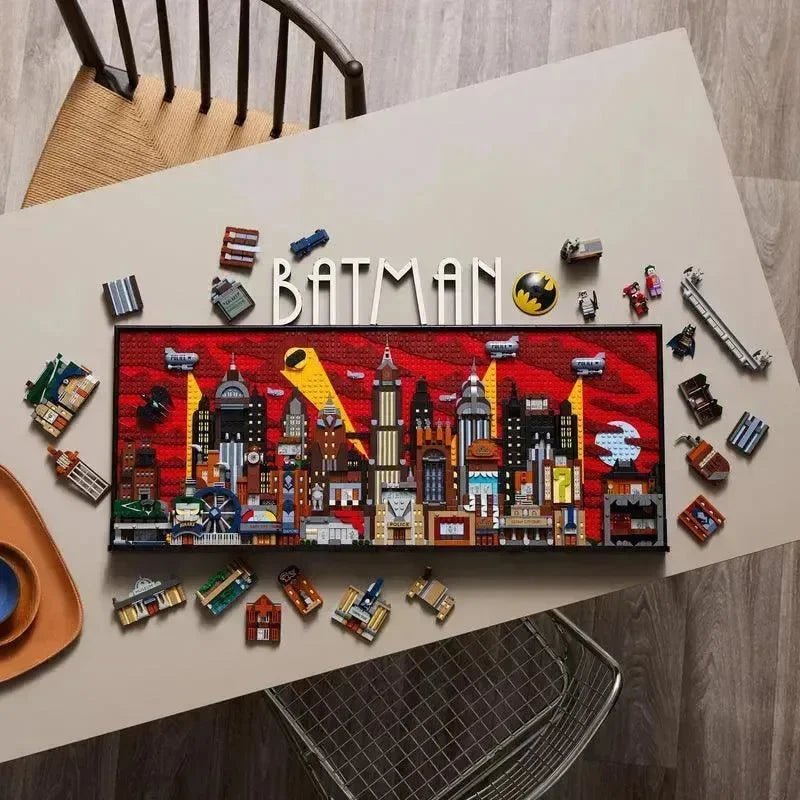 [🇺🇸 US Warehouse]-wk-blok  Dark Knight Gotham Skyline - 76271