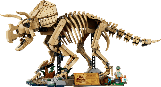 🇪🇺 EU Warehouse-wk-blok-Dinosaur Fossils Triceratops-77985