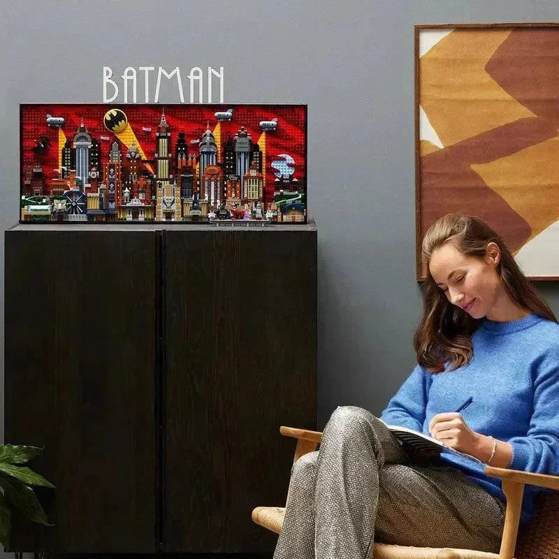 [🇺🇸 US Warehouse]-wk-blok  Dark Knight Gotham Skyline - 76271