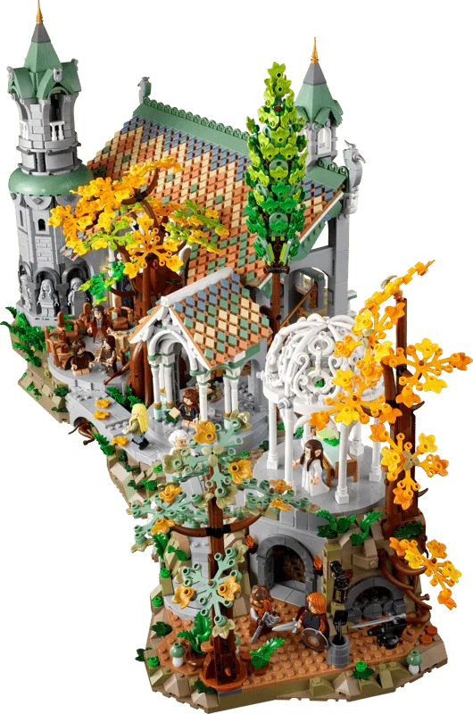 [🇺🇸 US Warehouse]-wk-blok  Elven Valley Sanctuary - 10316