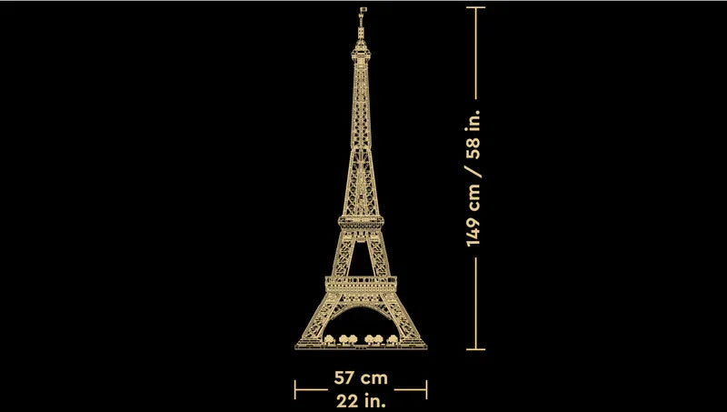 🇪🇺 EU Warehouse-wk-blok-Eiffel Tower-10307