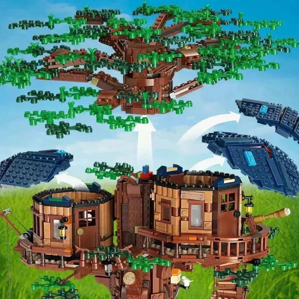 [🇺🇸 US Warehouse]-wk-blok Treehouse Building Set - 21318