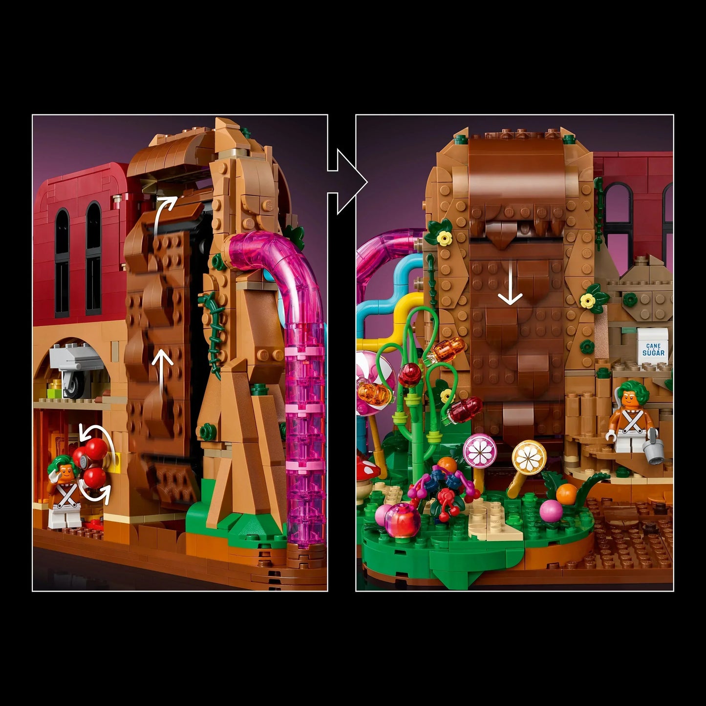 [🇺🇸 US Warehouse]-wk-blok  Chocolate Factory Adventure - 21360