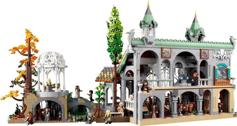 [🇺🇸 US Warehouse]-wk-blok  Elven Valley Sanctuary - 10316