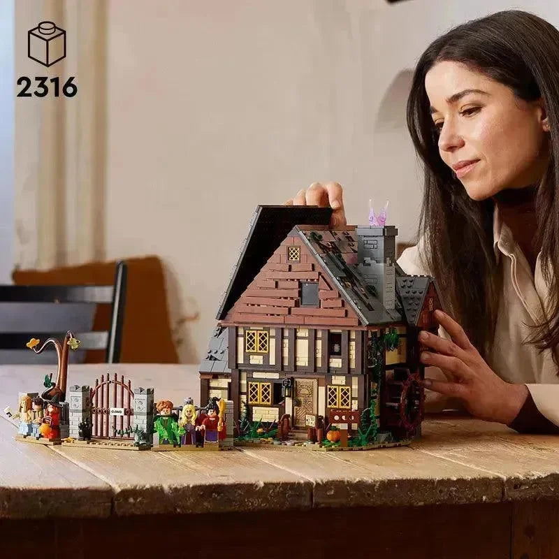 🇪🇺 EU Warehouse-wk-blok-Hocus Pocus Sanderson Sisters Cottage-21341